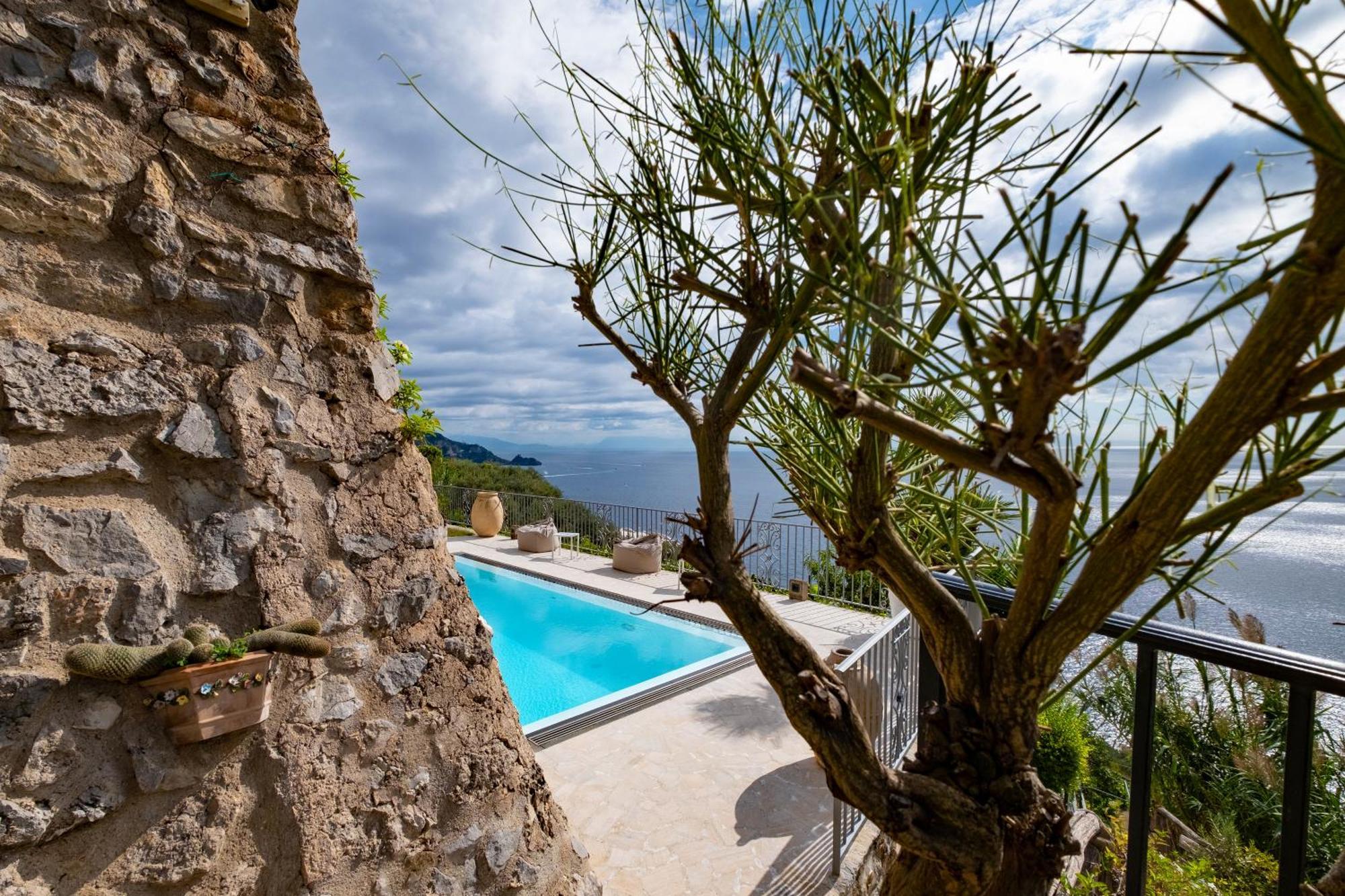 Villa Gianlica Praiano Bagian luar foto