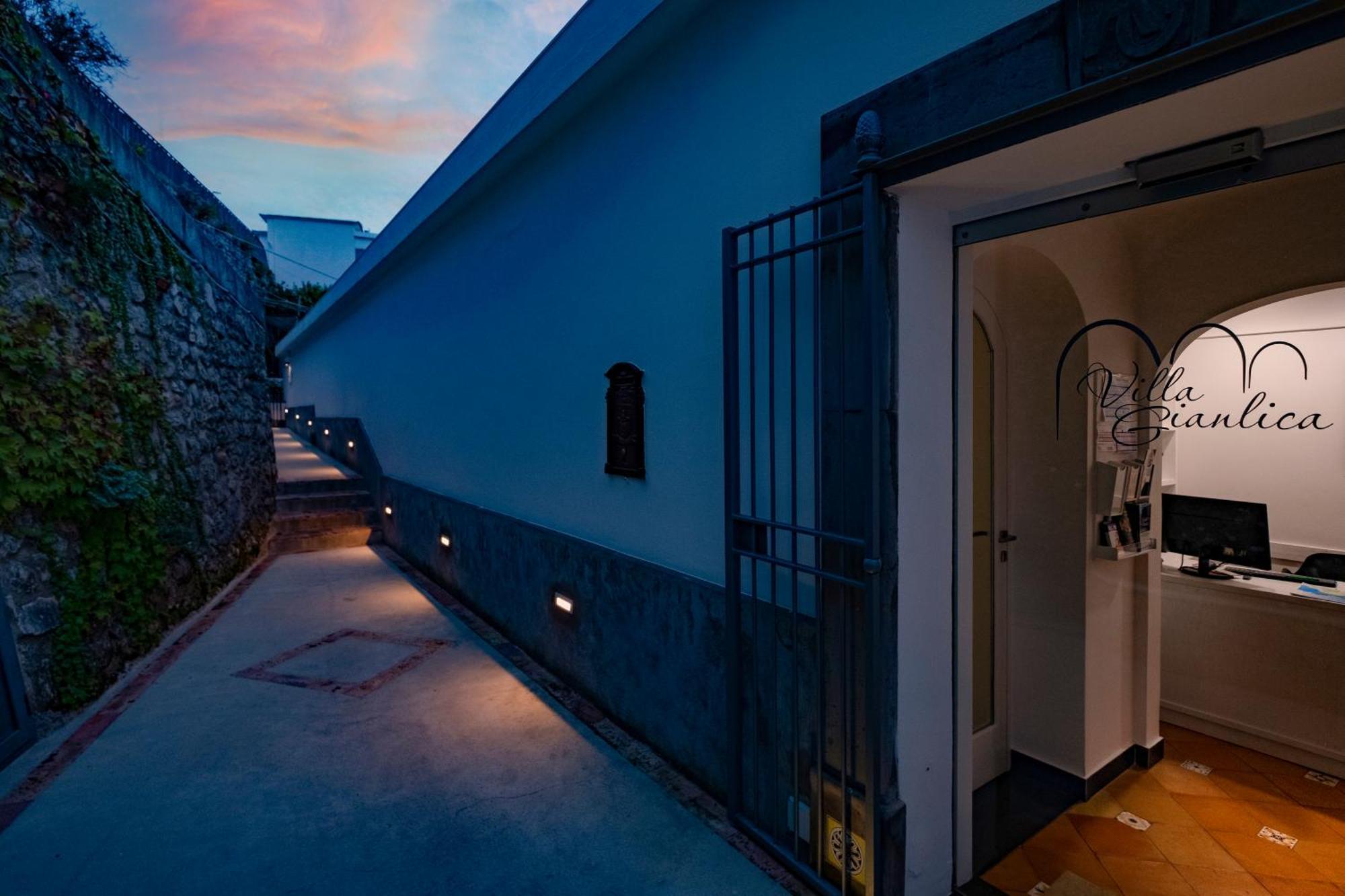 Villa Gianlica Praiano Bagian luar foto
