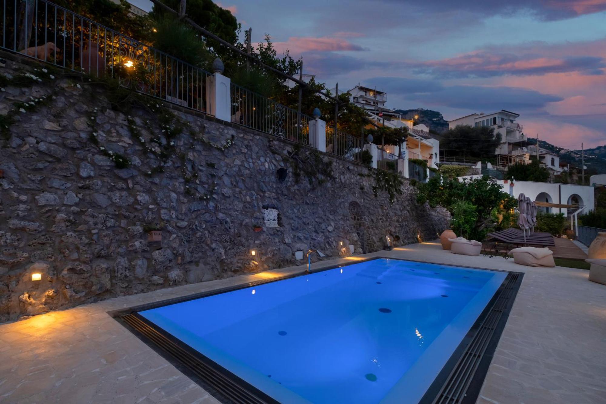 Villa Gianlica Praiano Bagian luar foto